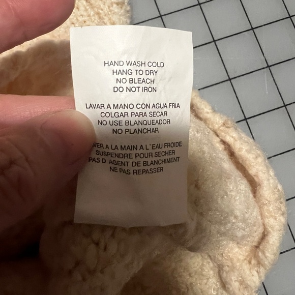 Bebe Sweaters Set off the shoulder or cowl Pink and Cream Size L Party Vintage - Picture 14 of 15